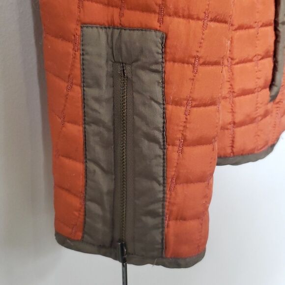 Cassini Jacket Womens Medium Silk Reversible Pick Stitch Quilted Coat - Picture 8 of 12